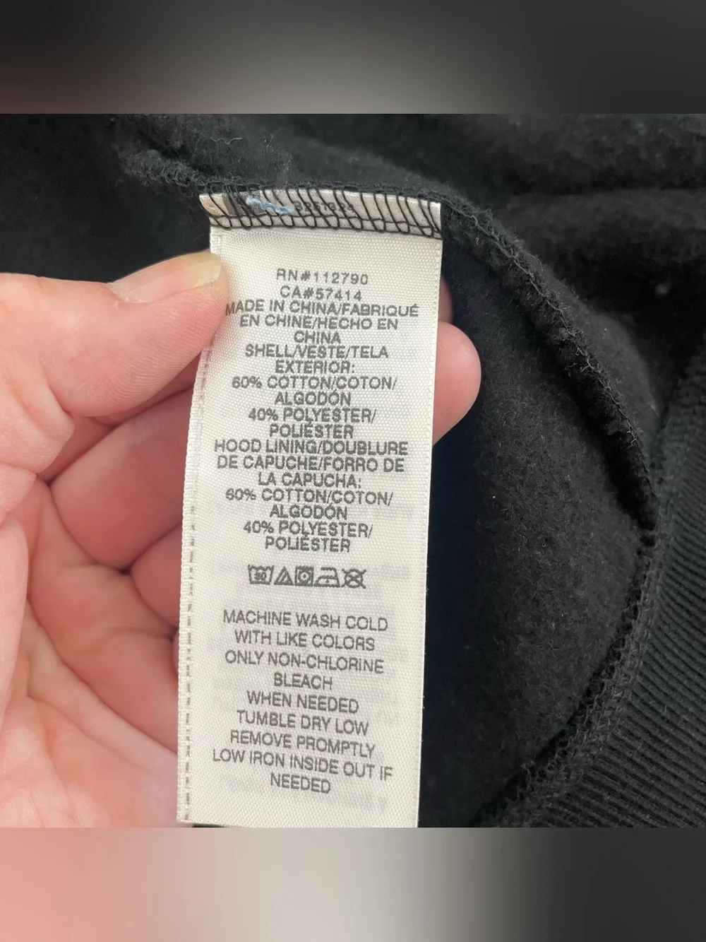 New men’s true religion zip up hoodie
